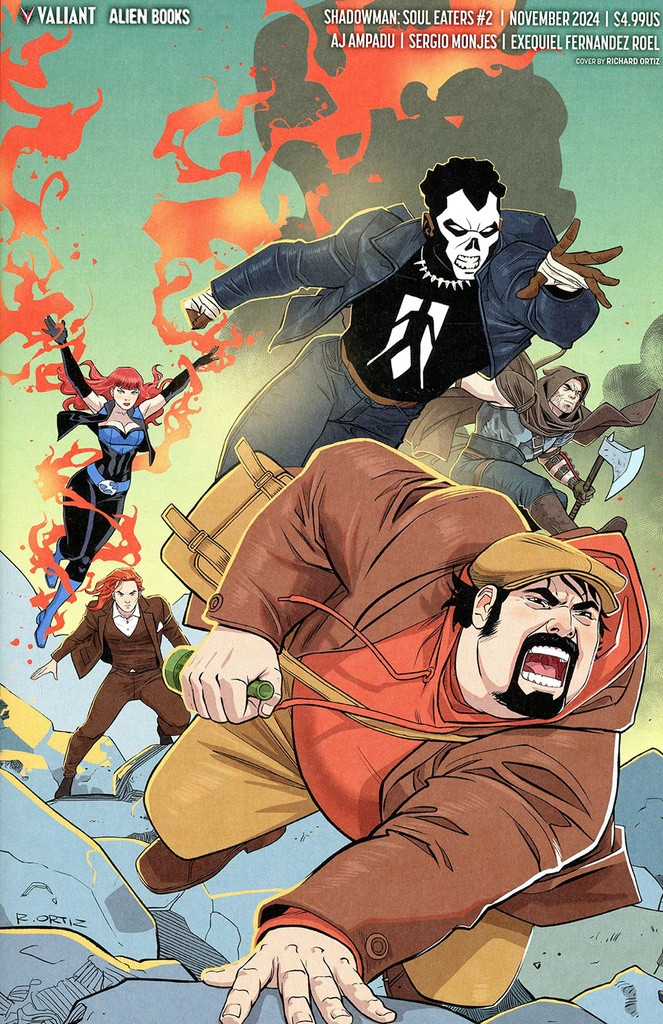 Shadowman: Soul Eaters #2 of 4 (Cover F Richard Ortiz X Virgin Variant)