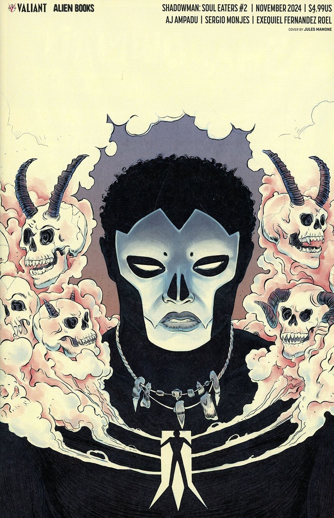 Shadowman: Soul Eaters #2 of 4 (Cover E Jules Mamone Virgin Variant)