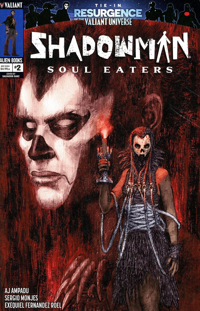 Shadowman: Soul Eaters #2 of 4 (Cover A Salvador Sanz)