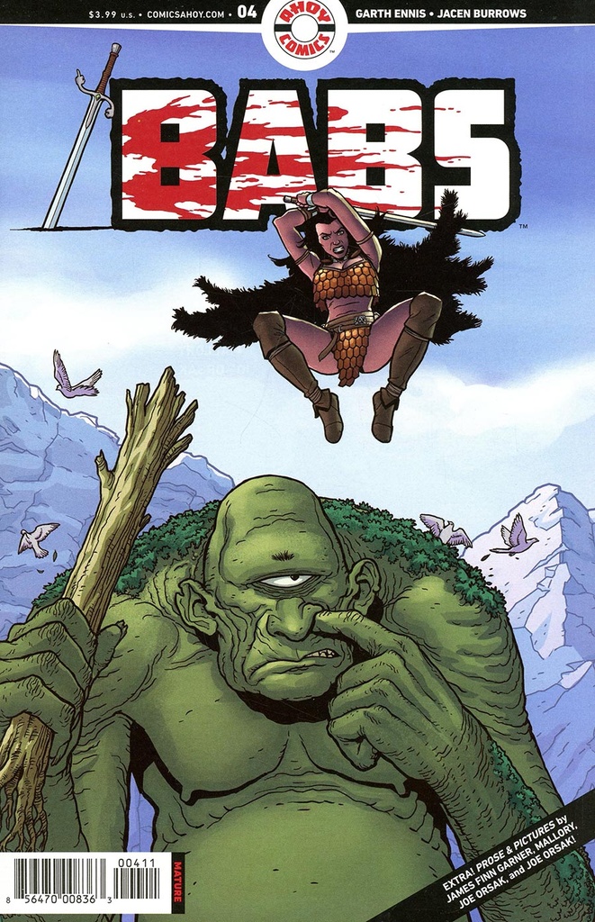 Babs #4 of 6 (Cover A Jacen Burrows)