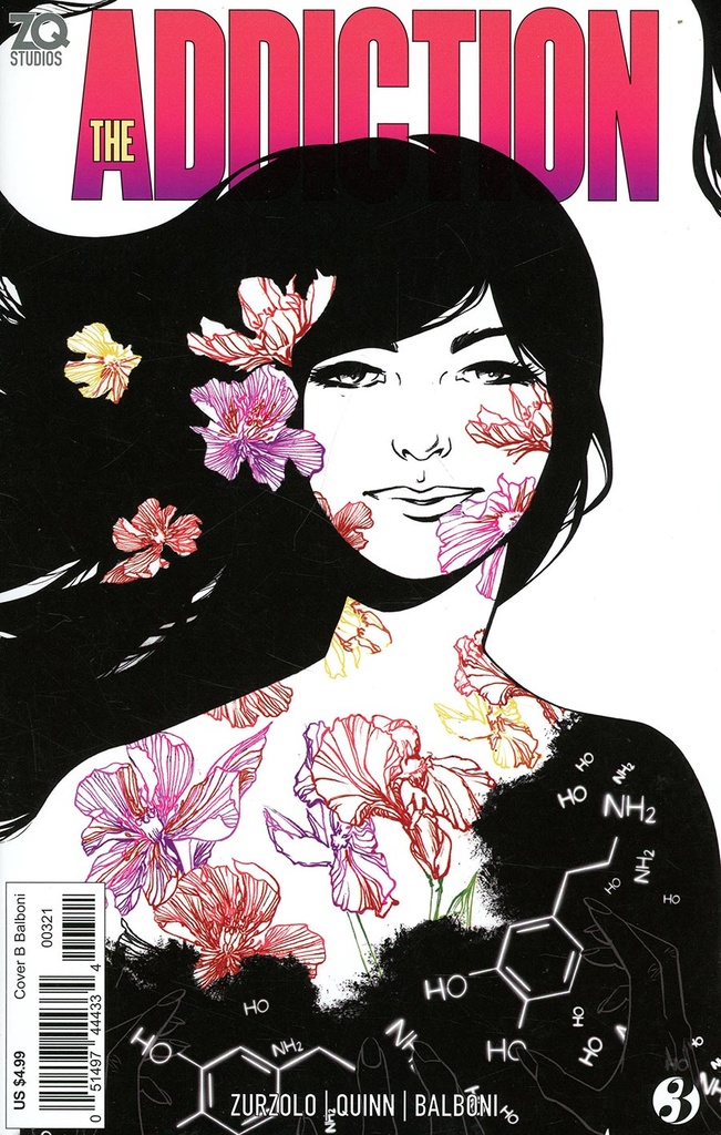 The Addiction: Death of Your Life #3 of 3 (Cover B Claudia Balboni)