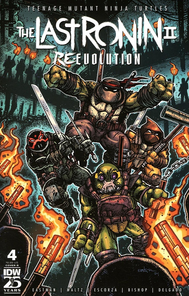 Teenage Mutant Ninja Turtles: The Last Ronin II - Re-Evolution #4 (Cover B Kevin Eastman)