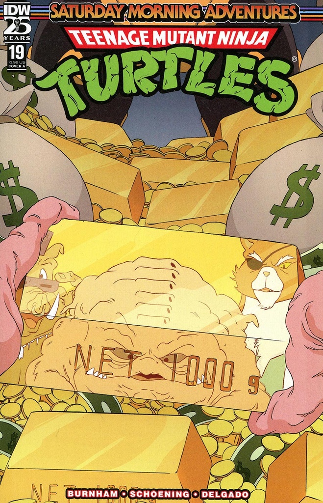 TMNT: Saturday Morning Adventures Continued #19 (Cover A Dan Schoening)