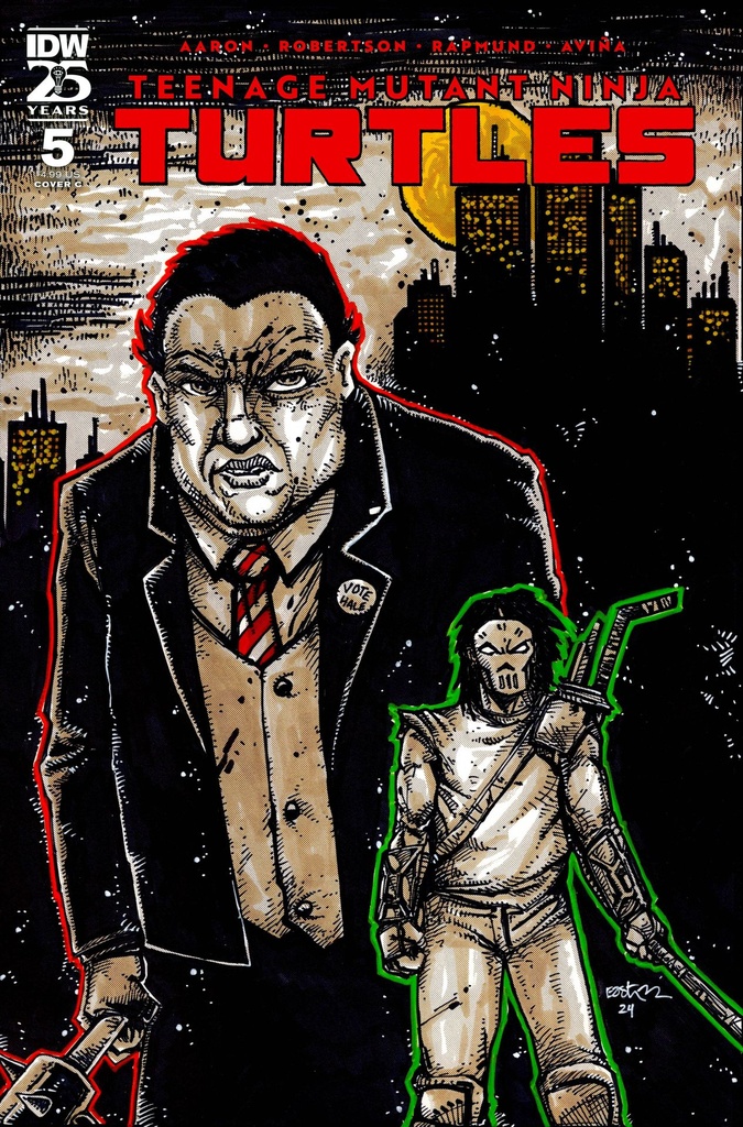 Teenage Mutant Ninja Turtles #5 (Cover C Kevin Eastman)