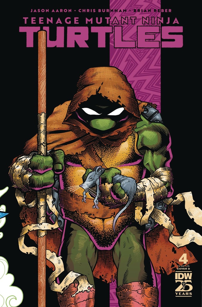 Teenage Mutant Ninja Turtles #4 (Cover D J Gonzo)