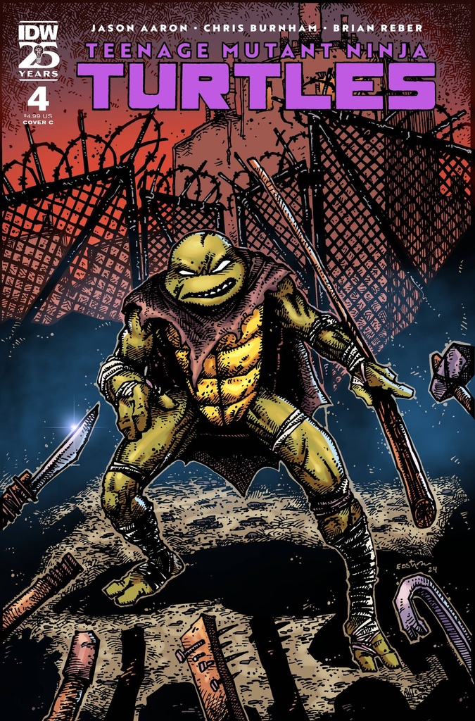Teenage Mutant Ninja Turtles #4 (Cover C Kevin Eastman)