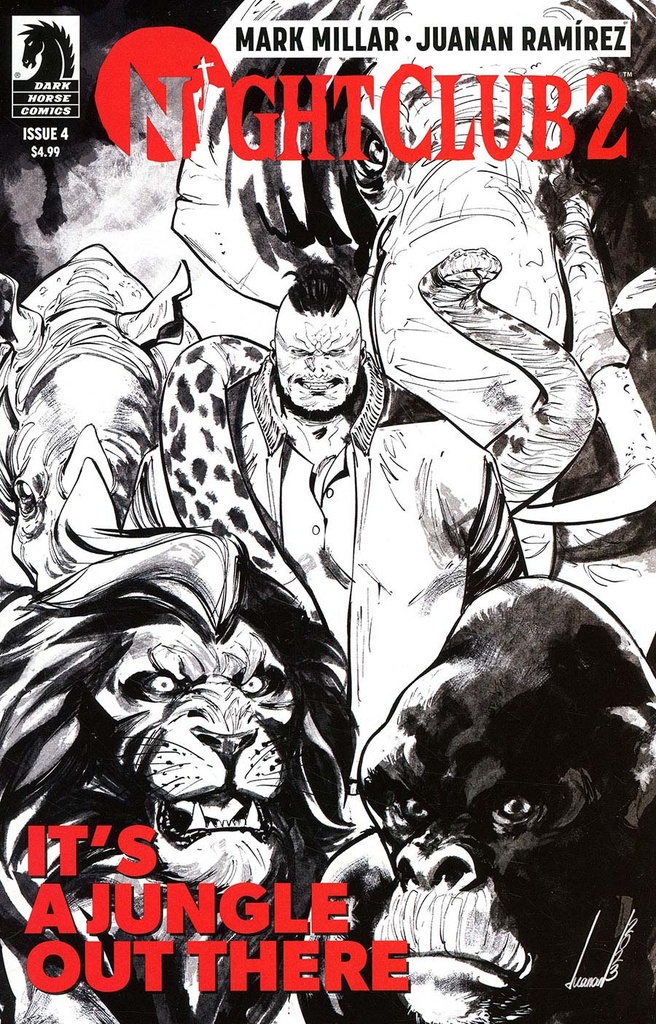 Night Club 2 #4 (Cover B Juanan Ramirez B&W)