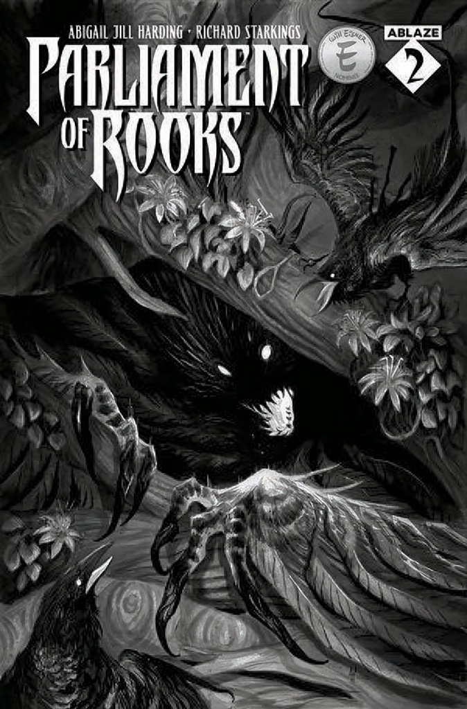 Parliament of Rooks #2 (Cover B Abigail Jill Harding B&W Variant)