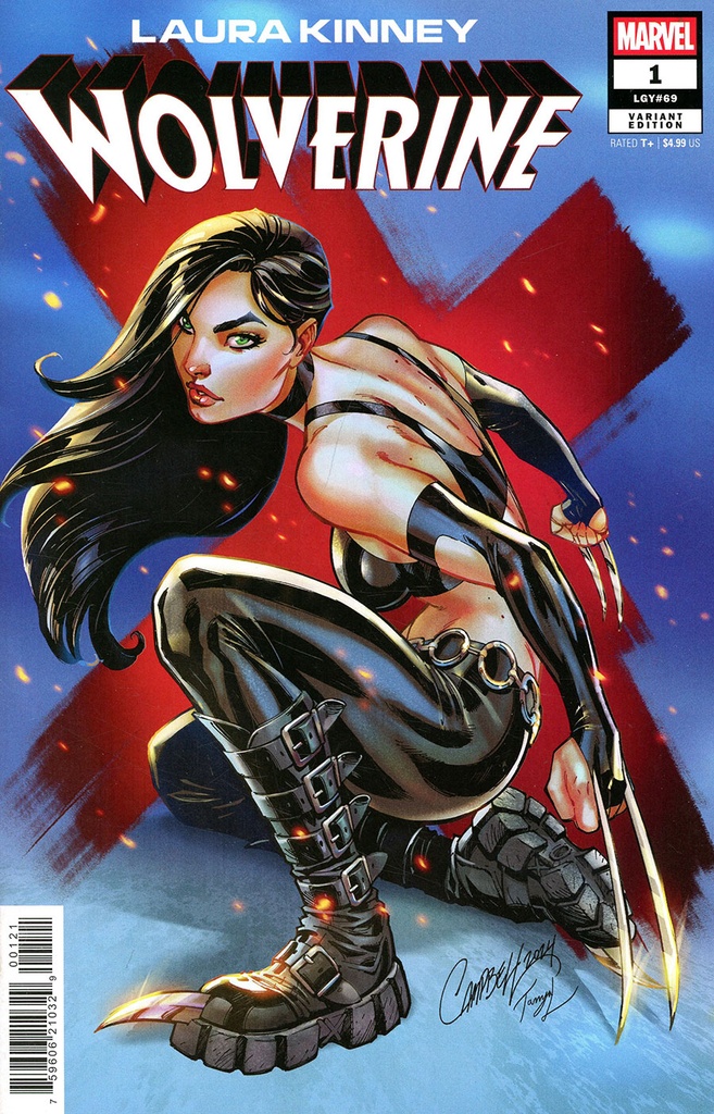 Laura Kinney: Wolverine #1 (J Scott Campbell Variant)