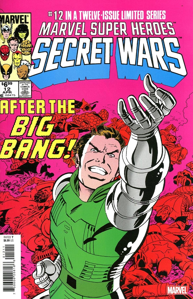 Marvel Super-Heroes Secret Wars #12 (Facsimile Edition Foil Variant)
