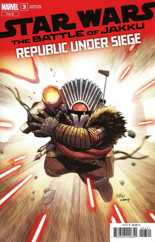 Star Wars: Battle of Jakku - Republic Under Siege #3 (Leinil Francis Yu Variant)