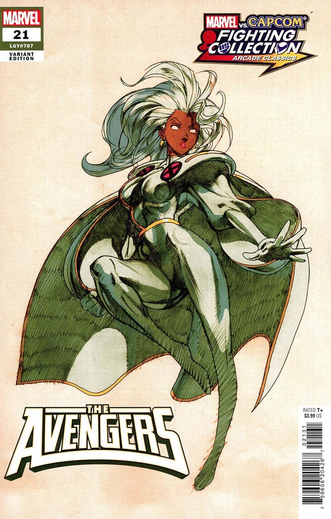 Avengers #21 (Bengus Marvel vs. Capcom Variant)