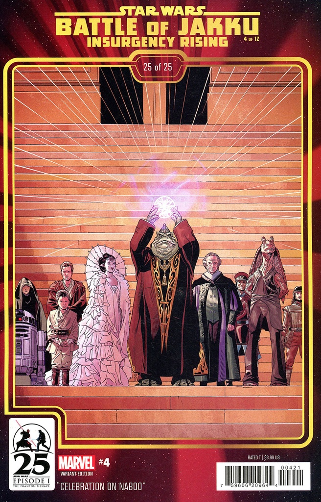 Star Wars: Battle of Jakku - Insurgency Rising #4 of 4 (Chris Sprouse Phantom Menace 25th Anniversary Variant)