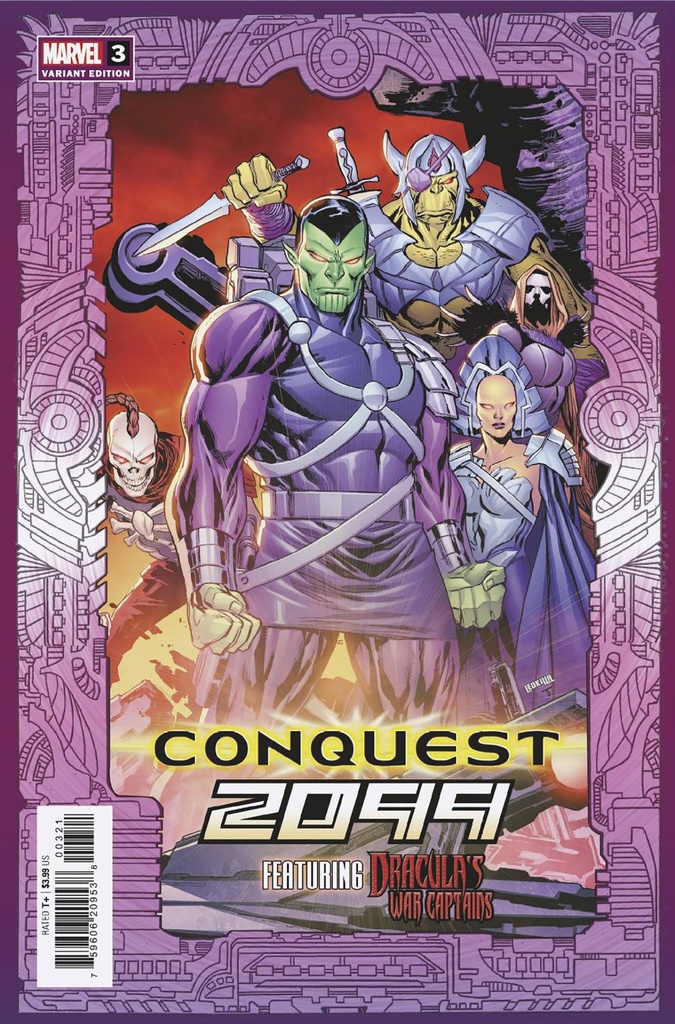 Conquest 2099 #3 of 5 (Ken Lashley Frame Variant)
