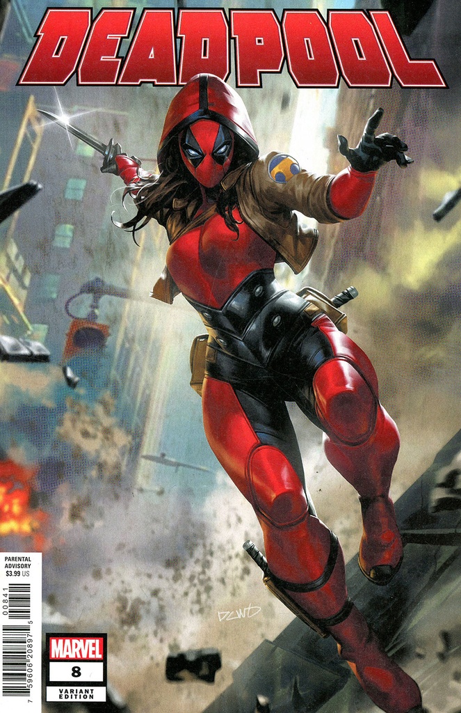 Deadpool #8 (Derrick Chew Deadpool Variant)