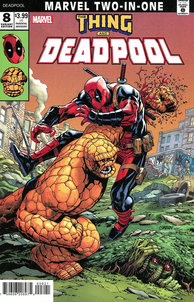 Deadpool #8 (Cory Smith Marvel Two-In-One Variant)