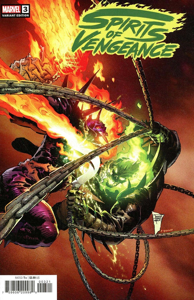 Spirits of Vengeance #3 (Philip Tan Variant)