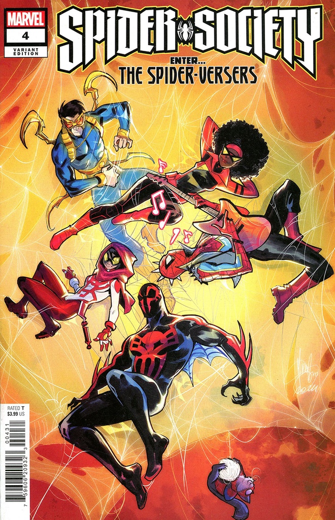 Spider-Society #4 of 4 (Mirka Andolfo Variant)