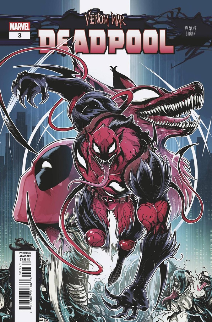 Venom War: Deadpool #3 of 3 (Luciano Vecchio Variant)