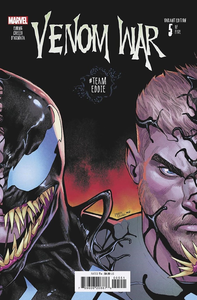Venom War #5 (Martin Coccolo TeamEddie Variant)
