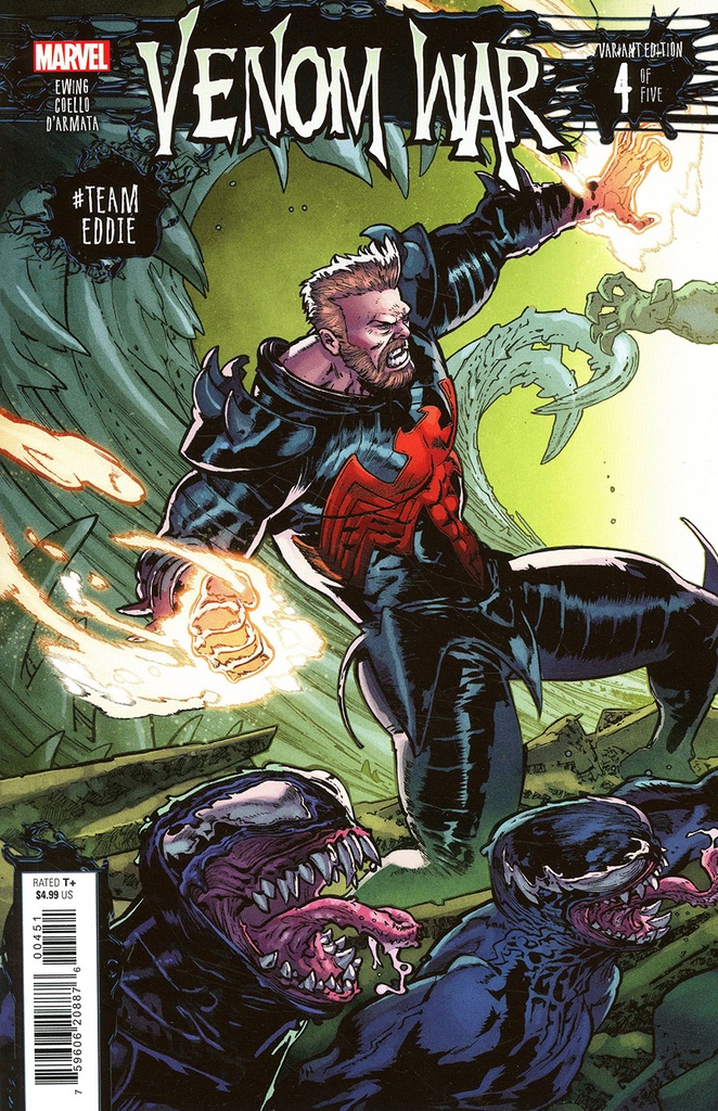Venom War #4 (Andrei Bressan TeamEddie Variant)