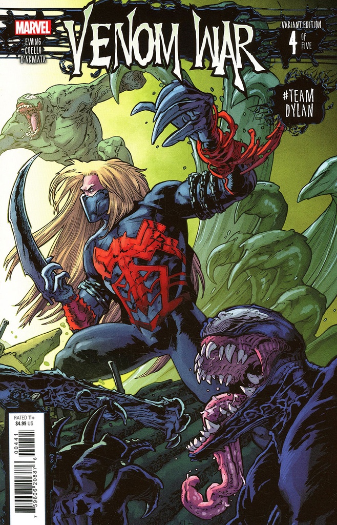 Venom War #4 (Andrei Bressan TeamDylan Variant)