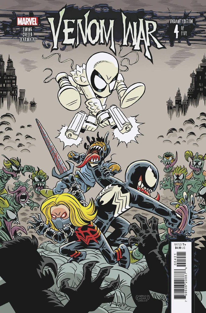 Venom War #4 (Chris Giarrusso Variant)