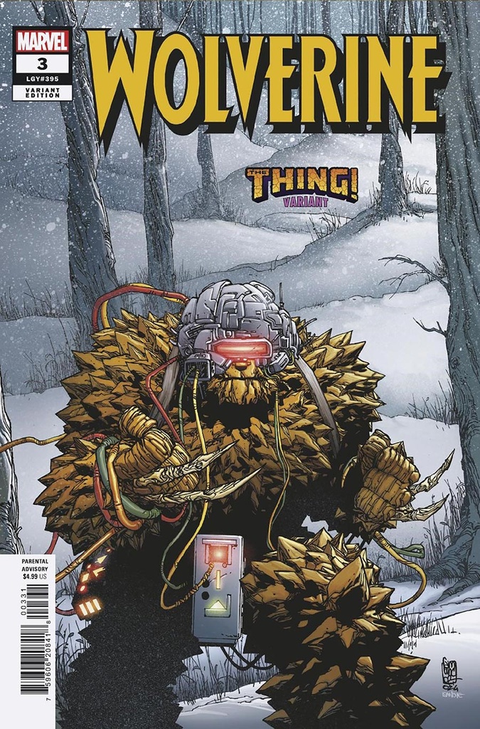 Wolverine #3 (Giuseppe Camuncoli The Thing Variant)