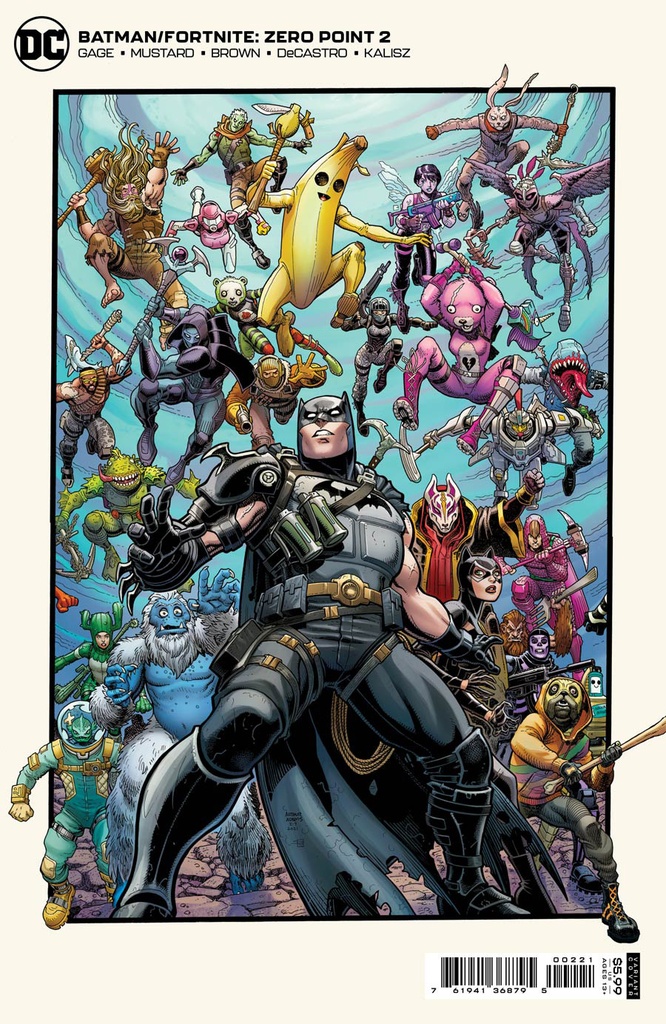 Batman/Fortnite: Zero Point #2 (Arthur Adams Card Stock Variant)