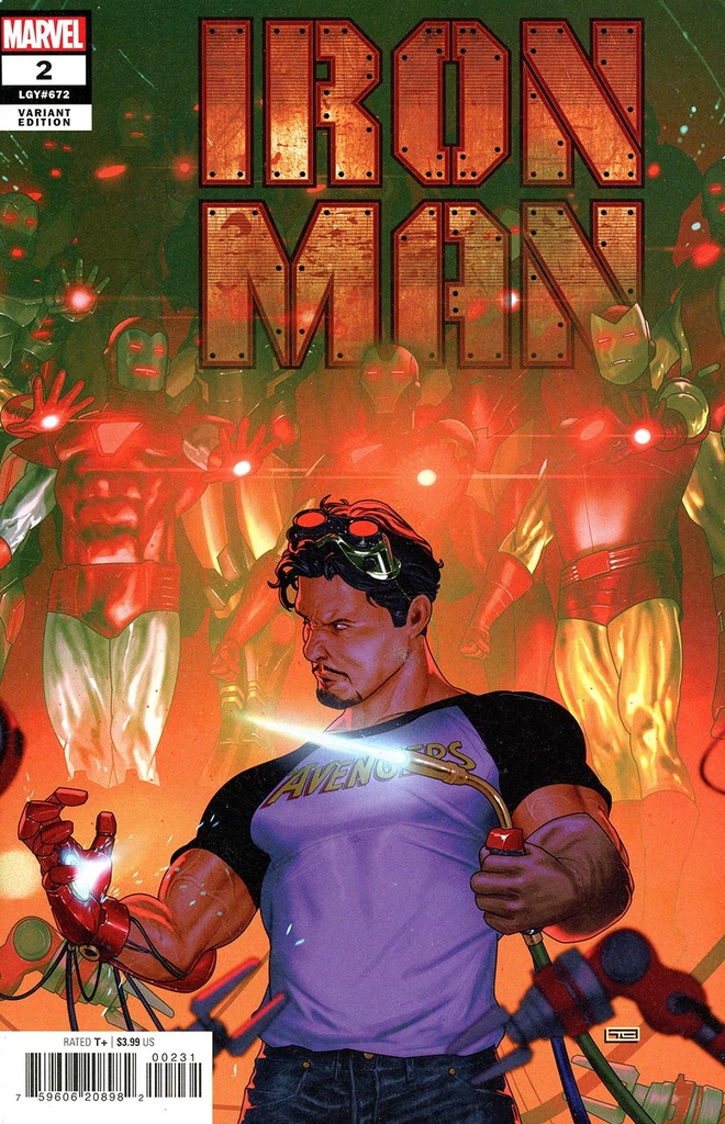 Iron Man #2 (Taurin Clarke Variant)