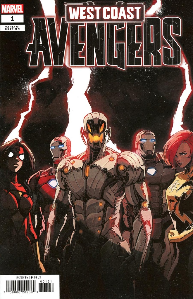 West Coast Avengers #1 (Danny Kim Variant)