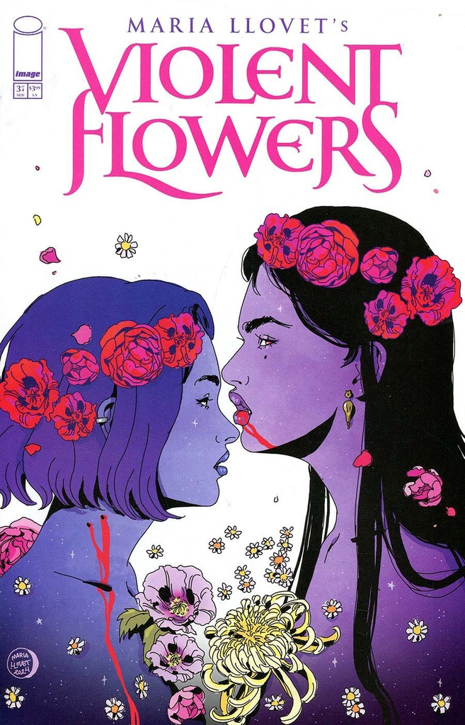 Maria Llovet's Violent Flowers #3 of 4 (Cover B Maria Llovett)