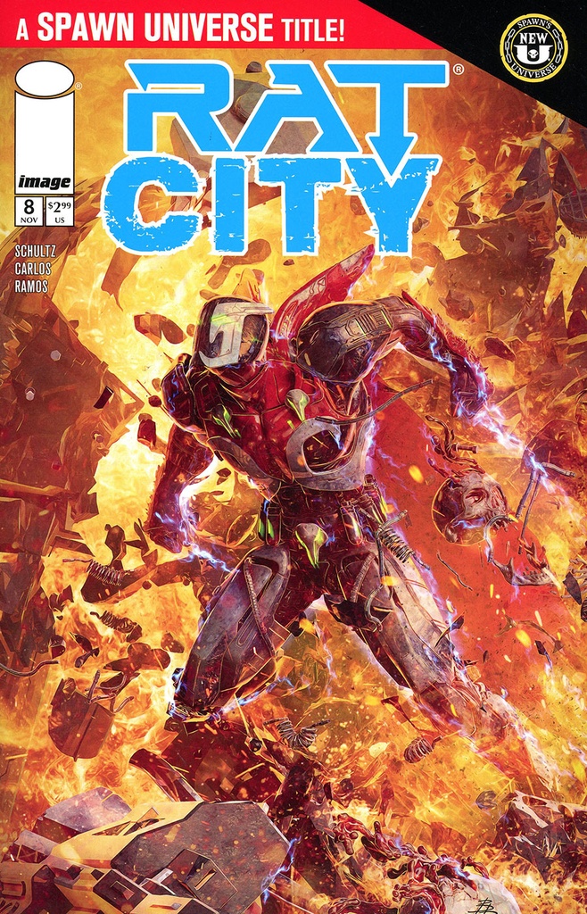 Rat City #8 (Cover A Bjorn Barends)