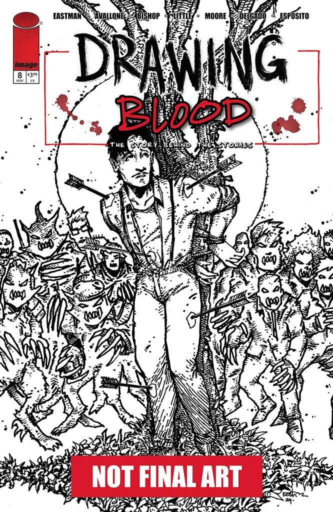 Drawing Blood #8 of 12 (Cover A Kevin Eastman)