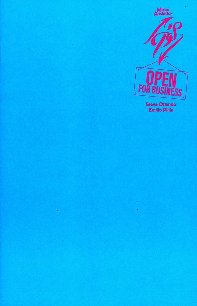 Mirka Andolfo's Sweet Paprika: Open for Business #1 of 5 (Cover G Blank Variant)