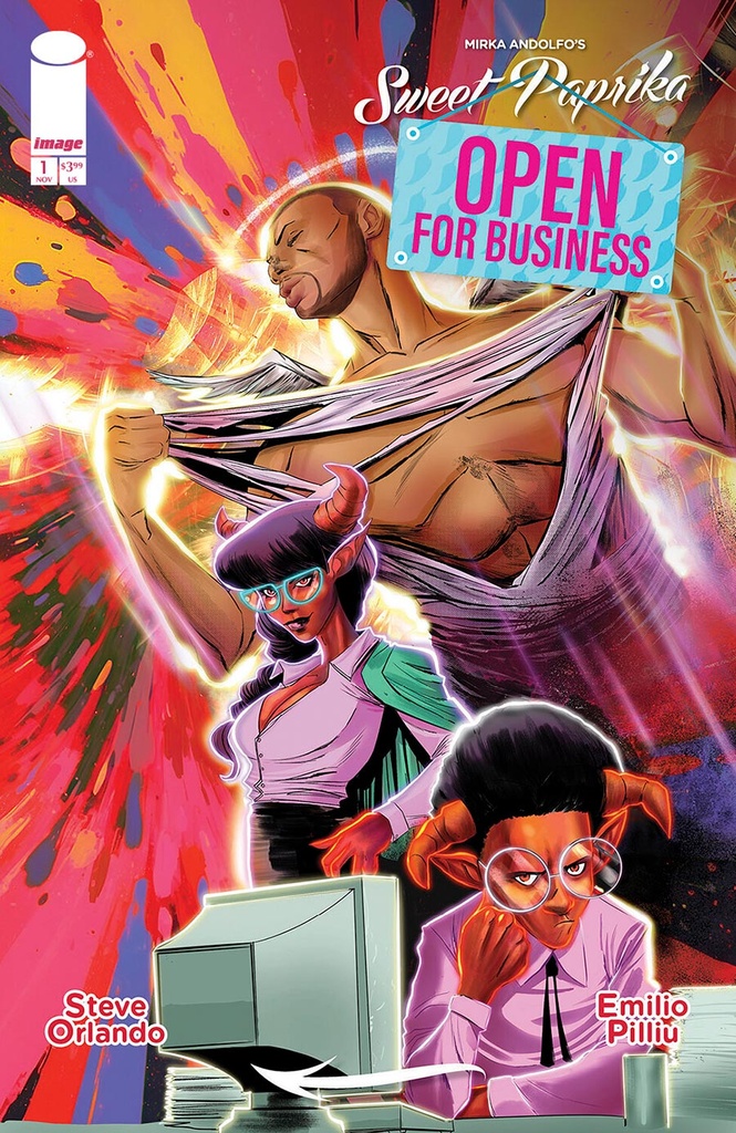 Mirka Andolfo's Sweet Paprika: Open for Business #1 of 5 (Cover C Robbi Rodriguez)