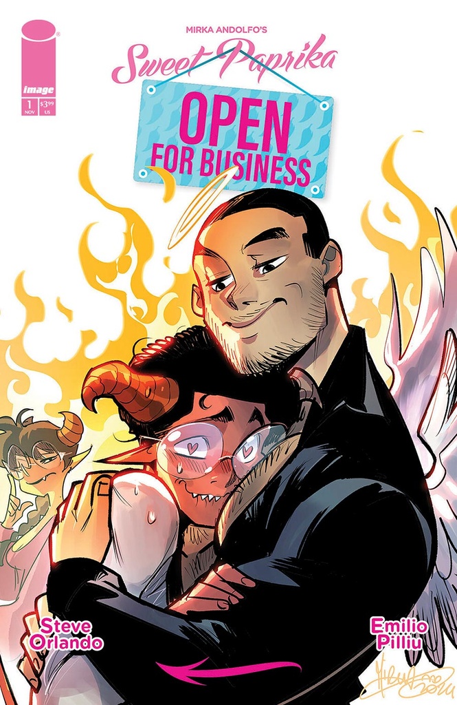 Mirka Andolfo's Sweet Paprika: Open for Business #1 of 5 (Cover B Mirka Andolfo)