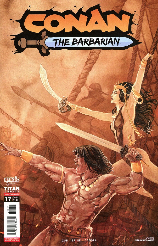 Conan the Barbarian #17 (Cover E Stephanie Lavaud)