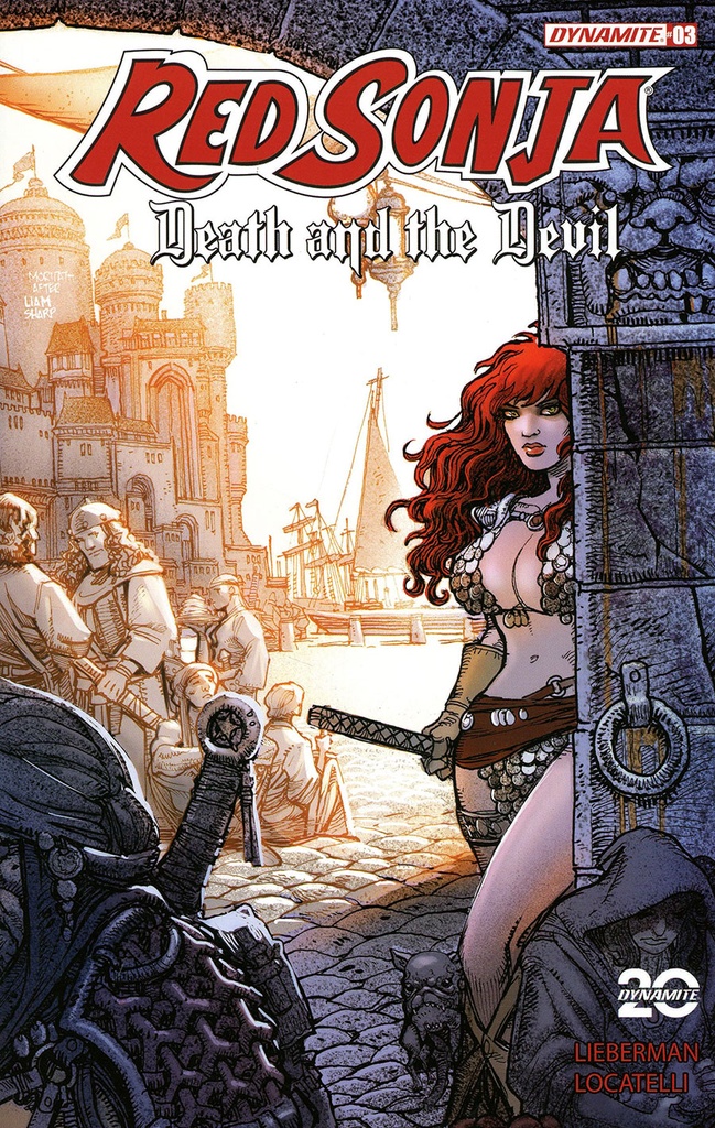 Red Sonja: Death and the Devil #3 (Cover C Moritat)