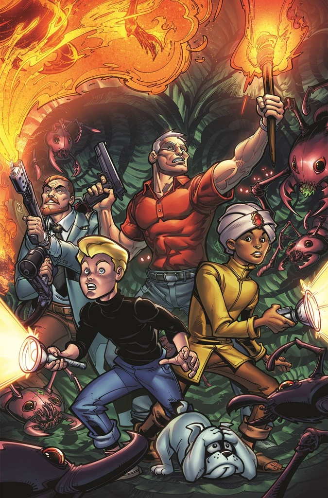 Jonny Quest #4 (Cover E Chad Hardin Limited Virgin Variant)