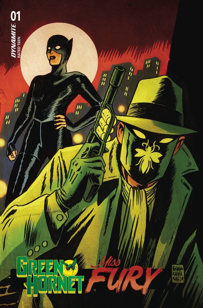 Green Hornet/Miss Fury #1 (Cover A Francesco Francavilla)