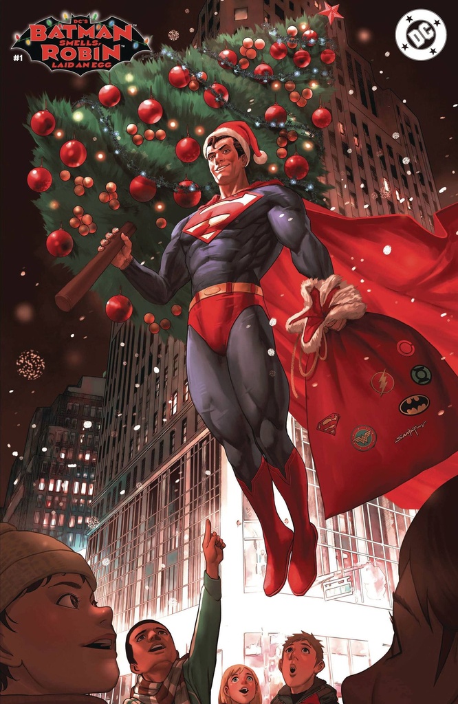 DC's Batman Smells, Robin Laid an Egg #1 (Cover C Santa Fung)