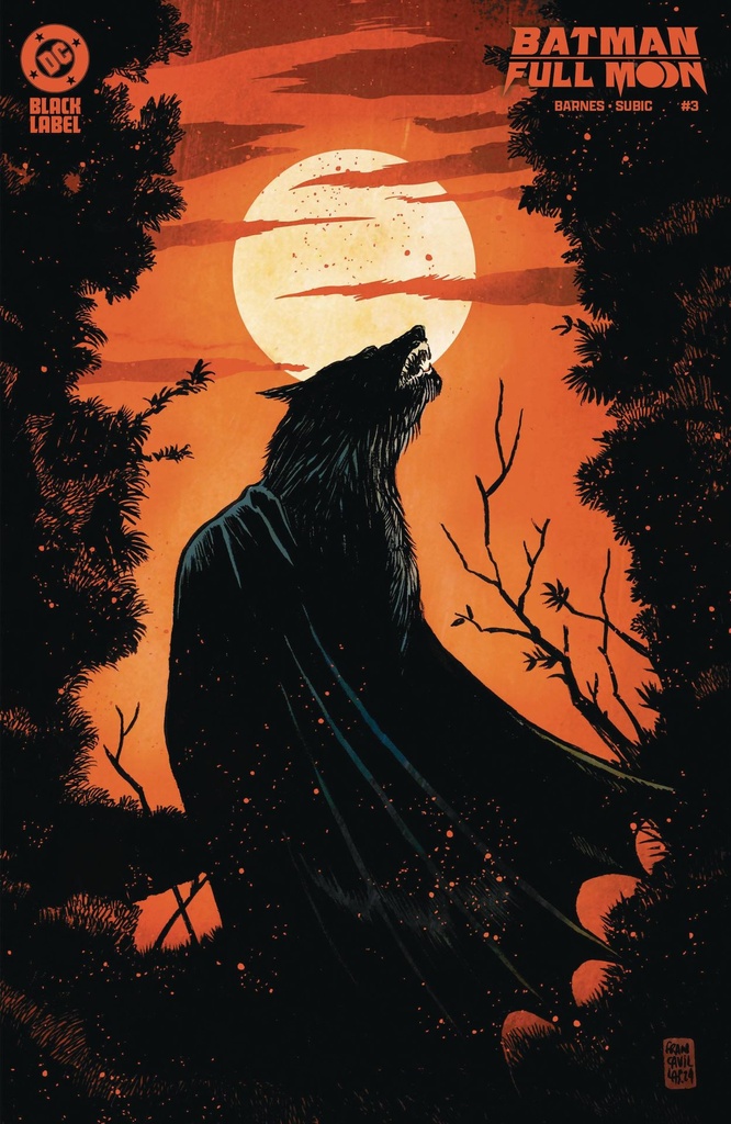 Batman: Full Moon #3 of 4 (Cover B Francesco Francavilla Card Stock Variant)