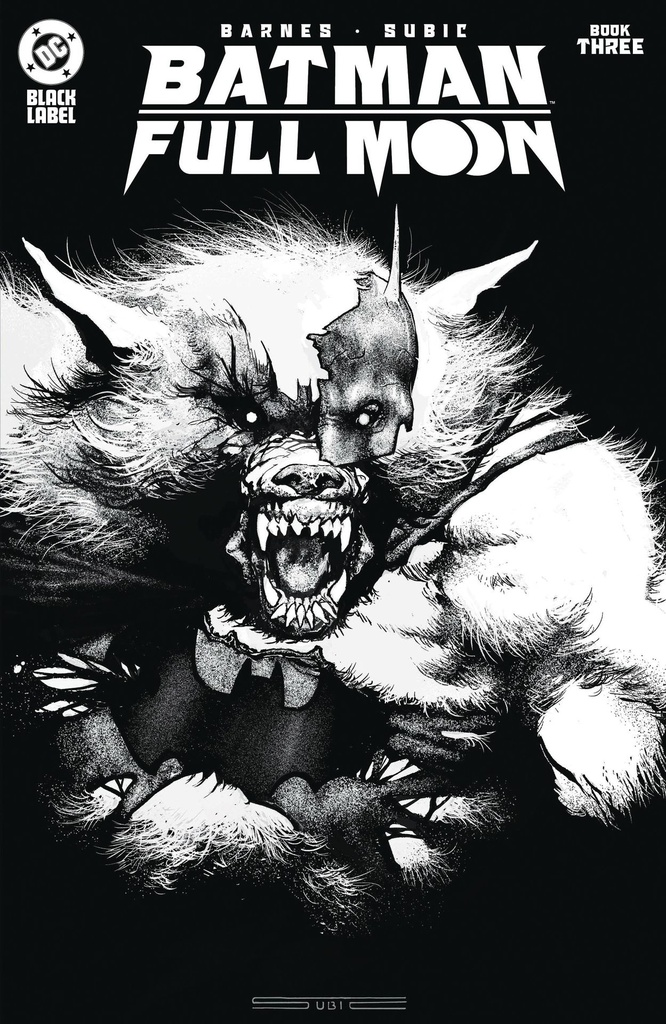 Batman: Full Moon #3 of 4 (Cover A Stevan Subic Glow-In-The-Dark)