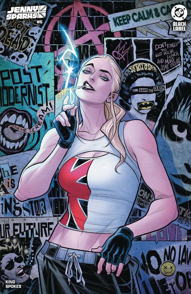 Jenny Sparks #5 of 7 (Cover B Elizabeth Torque Card Stock Variant)