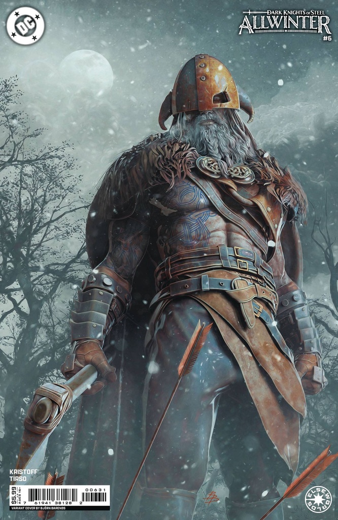 Dark Knights of Steel: Allwinter #6 of 6 (Cover B Bjorn Barends Card Stock Variant)