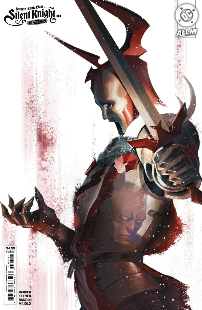 Batman/Santa Claus: Silent Knight Returns #3 of 5 (Cover B Reiko Murakami Card Stock Variant)