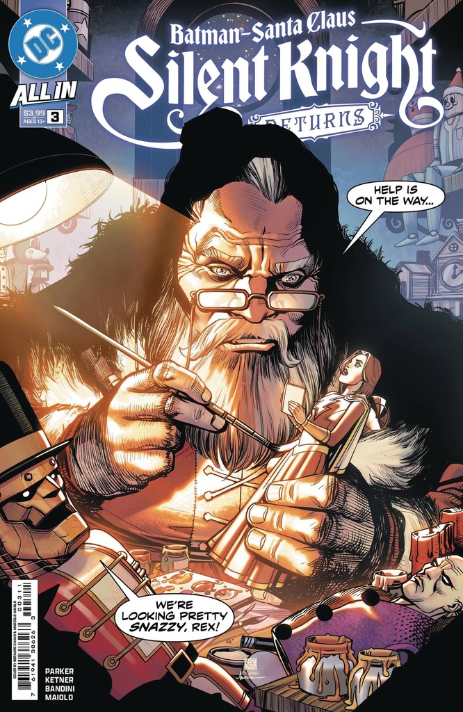 Batman/Santa Claus: Silent Knight Returns #3 of 5 (Cover A Bernard Chang)