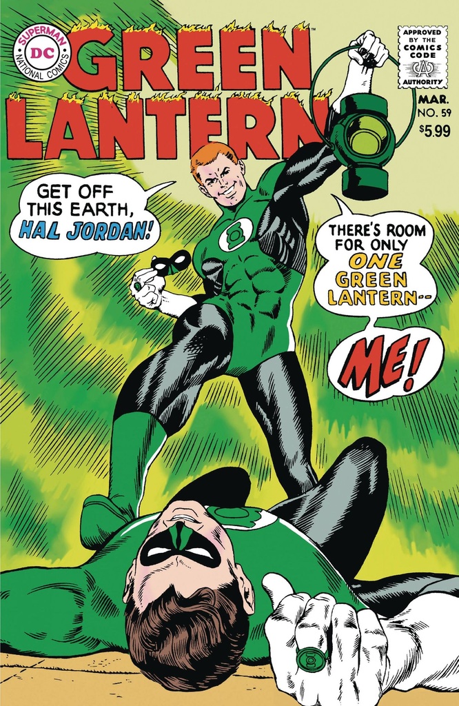 Green Lantern #59 (Facsimile Edition Cover B Gil Kane & Murphy Anderson Foil Variant)
