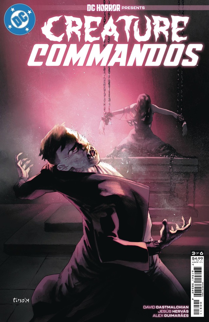 DC Horror Presents: Creature Commandos #3 of 6 (Cover A Tirso)